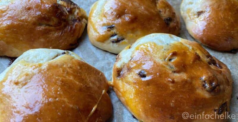 Backen | Leckere schnelle Schokobrötchen