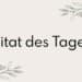 Zitat des Tages